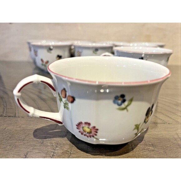 Villeroy & Boch Petite Fleur Luxembourg Cup Mug Porcelaine SOLD AS EACH - Picture 1 of 4